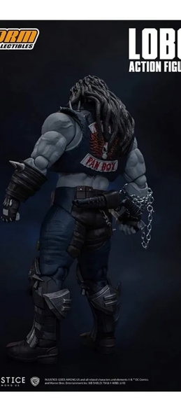 Storm Collectibles Lobo Injustice Gods DC Comics Netherrealm 1/10 9 inch Figure - Picture 5 of 16